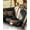 2 pcs Black, variant on Owleys Hexy Beige, PU Leather, Waterproof, Front Seat Covers, 1 Pc
