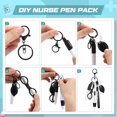 thumbnail image 3 of Juego De 6 Bolígrafos Para Enfermera Incluye Rotulador Permanente Bolígrafo Retráctil Llavero Clip Tijeras Plegables LED Llavero Para Accesorios De Enfermera 5ml, 3 of 5