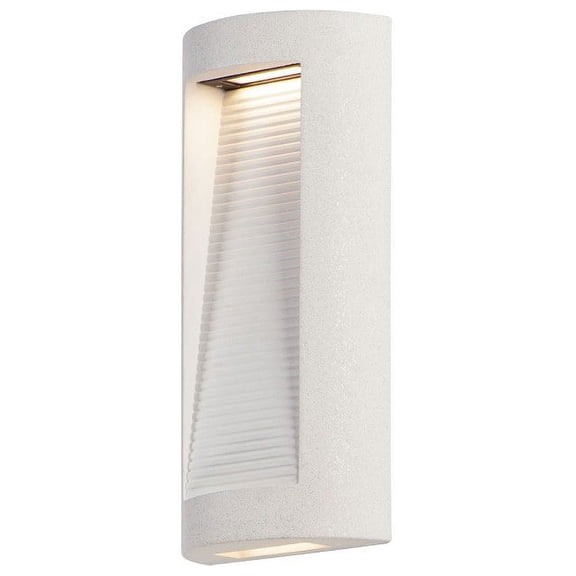 E14382-SSN-ET2 Lighting-Boardwalk - 16.25 Inch 8W 2 LED Outdoor Wall Sconce Sandstone Finish
