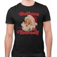 thumbnail image 2 of Believe in Yourself Santa Shirt Unisex Large Black, 2 of 5