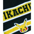 thumbnail image 5 of Pokémon Pikachu Varsity Style Kids Beanie and Gloves Set, 5 of 5