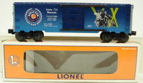 Lionel 29226 Berkshire 726 Century Club 1997 Boxcar for sale online 
