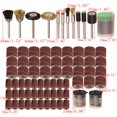 thumbnail image 4 of HLONK 150Pcs Rotary Power Tool Fits Dremel 1/8” Shank Sanding Polish Accessory Bit Set, 4 of 13