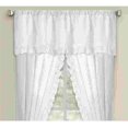 thumbnail image 1 of Fresh Ideas FRE558XXWHIT94 Microfiber Eyelet Valance  White - 18 in., 1 of 1