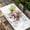 White, variant on Groundhog Day Table Cloths for 3 Foot Rectangle Tables, Red Bow Knot Black Checkered Patio Waterproof Elastic Fitted Tablecloths, Washable Rectangular Table Cover for Camping