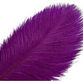 thumbnail image 4 of Nvzi 12pcs Purple Ostrich Feathers Natural Bulk 16-18Inch 40cm-45cm for Wedding Party Centerpieces Easter Gatsby and Home Decorate Ostrich Feathers, 4 of 5