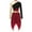Burgundy, variant on iiniim Women Metallic Color Block Church Praise Dance Dress Liturgical Tunic Lyrical Dancewear