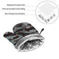 thumbnail image 7 of Oven Mitts and Pot Holders 4 Piece, Black camouflage hammerhead shark High Heat Slip Resistant Oven Mitt and Trivets Set Kitchen Oven Glove Pot Holders for Cooking Baking Grilling, 7 of 7