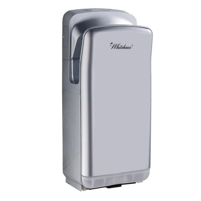 Whitehaus Collection WH666-GRAY Hand Dryer Wall Mounted Hand Dryer Equipped with Motion Sensors - Gray