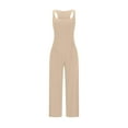 thumbnail image 5 of Womens Jumpsuit Women's Casual Solid Color Loose Wide Leg Jumpsuit,Jumpsuits for Women Casual Women's Work Pants Comfortable Pants for Women Casual, 5 of 6