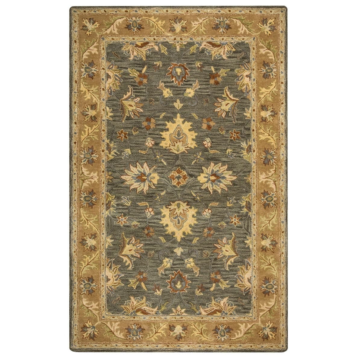 Liberty Collection MultiColored Oriental Area Rug 5 x 8 5' x 8