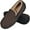 Brown, variant on Fupoia Mens Slippers Mens Memory Foam Slippers Indoor Outdoor Moccasin Slippers for Men with Non-Slip Rubber Sole Brown US08