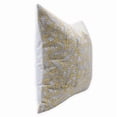 thumbnail image 4 of Fabdivine Unique Thick cotton White Pillow Cover with Block Prints, 24X24, Black Forest, 4 of 6