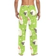 thumbnail image 4 of Cute Cartoon Sheep Men's Pajama Pants Cotton Long Sleepwear Lounge Pants 2XL, 4 of 7