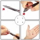 thumbnail image 4 of Matsuzay AU 1010PCS Kit de fabricación de joyas Alicates para hallazgos de alambre Herramienta de inicio Pendiente DIY Artesanía Blanco K Matsuzay HA024854-01, 4 of 6