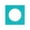 Aquamarine, variant on Maroon Acid Free 7x7 Cirlce Picture Frame Mat with White Core Bevel Cut for 5x5 Pictures - Fits 7x7