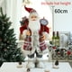 thumbnail image 1 of Muñecos de Papá Noel grandes de 60 cm, colgantes navideños 2023, decoración de árbol de Navidad para el hogar, regalos de Navidad para niños, regalos de Navidad, 1 of 5