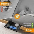 thumbnail image 7 of Black Bedside Shelf For Dorm Bedroom, College Dorm Room And Kids Room Essentials,Bunk Bed Tray For Top Bunk,Lofte, 7 of 7