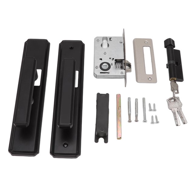 Cerradura de hardware de puerta, cerradura de palanca de puerta Cerradura de palanca de puerta universal Juego de pestillo de seguridad de puerta construido para precisión