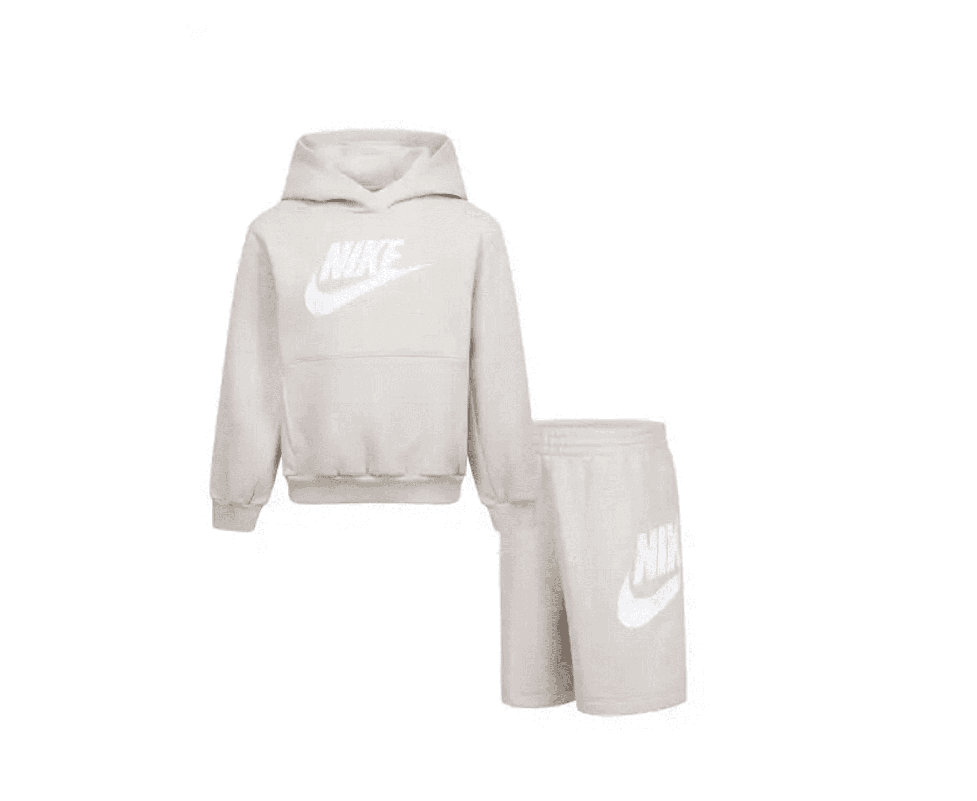 shorts and hoodie set nike