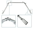 thumbnail image 2 of Mabel 13/16" Bay Window Curtain Rod 20"-36", 38"-72" - Satin Nickel, 2 of 3