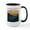 White/Black Inside, variant on CafePress - C0102 Great Smoky Mountains National Park Mugs - 15 oz Ceramic Large White Novelty Mug
