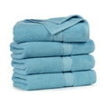 thumbnail image 2 of Ample Decor Bath Towel for Bathroom Popcorn Textured  30 X 54 Inch by  - 4 Pcs Mint Green, 2 of 5