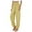 Light Yellow, variant on WEAIXIMIUNG Petite Pants for Women Womens New Casual Fashion Women's Wear Elastic High Waist Wide Leg Casual Pants Casual Pants