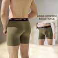 thumbnail image 4 of Calzoncillos bóxer BAMBOO COOL, ropa interior para hombre, paquete de 4, 4 of 5