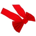 thumbnail image 2 of 10 Uds. Guirnalda navideña con lazo, decoraciones, lazo rojo grande de Navidad, lazos decorativos navideños, lazos para fiesta de Navidad, 2 of 8