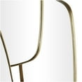 thumbnail image 4 of CosmoLiving by Cosmopolitan 30" x 39" Gold Wall Mirror with Varying Shapes, 4 of 8