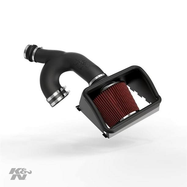 K&N Cold Air Intake Kit High Performance, Guaranteed to Increase