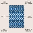 thumbnail image 4 of JONATHAN Y MOROCCAN HYPE 5 x 8 Area Rug, Asilah Ogee Fretwork - Blue/Gray, MOH104B-5, 4 of 10