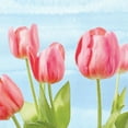 thumbnail image 2 of Bluebird Barn 15x15 White Modern Wood Framed Museum Art Print Titled - Fresh Spring Tulips I, 2 of 4