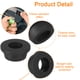 thumbnail image 5 of Uxcell 4Pack 5/8" ID, 1" Agujero de perforación Grommets de caucho, Grommets de sombrero superior Tapón de agujero de muro cortafuegos para cable de 16mm, Negro, 5 of 6