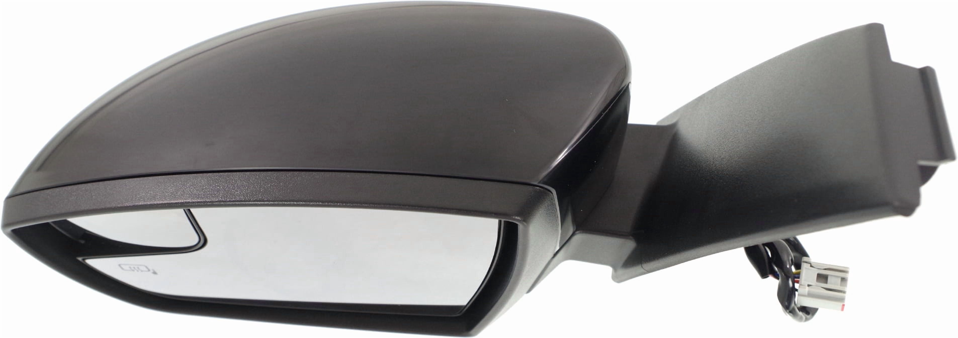 Mirror Compatible With 2013-2017 Ford C-Max Left Driver Side Heated w/ Blind Spot Corner Glass In-housing Signal Light Paintable Kool-Vue