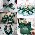 thumbnail image 4 of LAICAIW Solid Color Dark Green Satin Ribbon, 1-1/2 Inches x 25 Yards Fabric Satin Ribbon for Gift Wrapping, Crafts, Hair Bows Making, Wreath, Wedding Party Decoration and Other Sewing Projects, 4 of 7