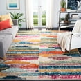 thumbnail image 2 of SAFAVIEH Madison Jytte Abstract Area Rug, Ivory/Multi, 8' x 10', 2 of 13