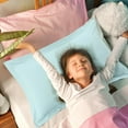 thumbnail image 3 of PiccoCasa Soft 1800 Microfiber Oxford Pillowcases 2Pcs, Non-Standard Light Gray, 3 of 7