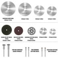 thumbnail image 4 of 46Pcs  Cutting Wheel Set - Resin Cutting Discs for Wood  Plastic  Metal  Stone  Glass - Rotary Tool Accessories, 4 of 11
