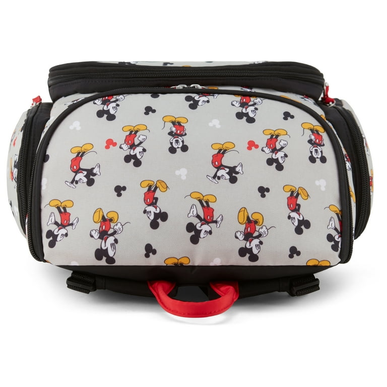 Mickey Mouse Backpack Diaper Bag, Size: One size, Gray