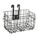 thumbnail image 2 of Cesta de bicicleta sólida plegable fácil desmontable cestas traseras delanteras de metal de liberación rápida soporte para compras de bicicletas acces Negro Soledad Cesta de bicicleta Delantera Trasera, 2 of 10