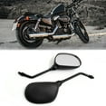 thumbnail image 3 of Unique Bargains 2Pcs 10mm Thread Dia Black Motorcycle Scooter Side Rearview Blind Spot Mirror, 3 of 3