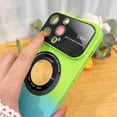 thumbnail image 2 of for iPhone 14 Pro Max Case Magnetic Gradient Case with Camera Lens Protector for iPhone 14 Pro Max Compatible with Magsafe Slim Full Body Protective Cover for Women Men-Green/Blue, 2 of 6