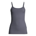 thumbnail image 5 of No Boundaries Scoop Neck Spaghetti Straps Ribbed Cami (Juniors) 1 Pack, 5 of 7