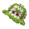 thumbnail image 5 of Skymirror Cherry Crochet Bucket Hat Women Spring Autumn Handmade Knitted Cute Beanies Cap Vacation Traveling Beach Hat, 5 of 8