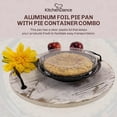 thumbnail image 2 of KitchenDance Combo Pack of 9-Inch Pie Pans With Carriers - High Dome Lid and Container - Baking Pan Perfect for Cooking - WJ43, 10 Count, 2 of 18