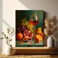 thumbnail image 6 of Fresh Fruit Bowl Canvas Print Wall Art for Kitchen Dining Room Living Room Cafe Restaurant Home Office, 6 of 8