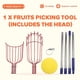 thumbnail image 4 of Fruit Picker Fruit Picking Tool High-Altitude Fruit Picker Picking Loquat Picking Bayberry Tool, 4 of 5
