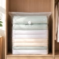 thumbnail image 5 of YOTQUSKI Compression Bags Storage, Space Saving Bags, Reusable Thickened Transparent Space Saver Bags, Suitable for Travel, Move Dormitory, Wardrobe Storage, 5 of 6